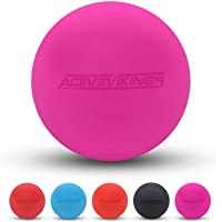Los mejores  - ActiveVikings® - Bola de masaje ideal contra la tensión y perfecto para automasaje - bola de lacrosse y bola de fascia…